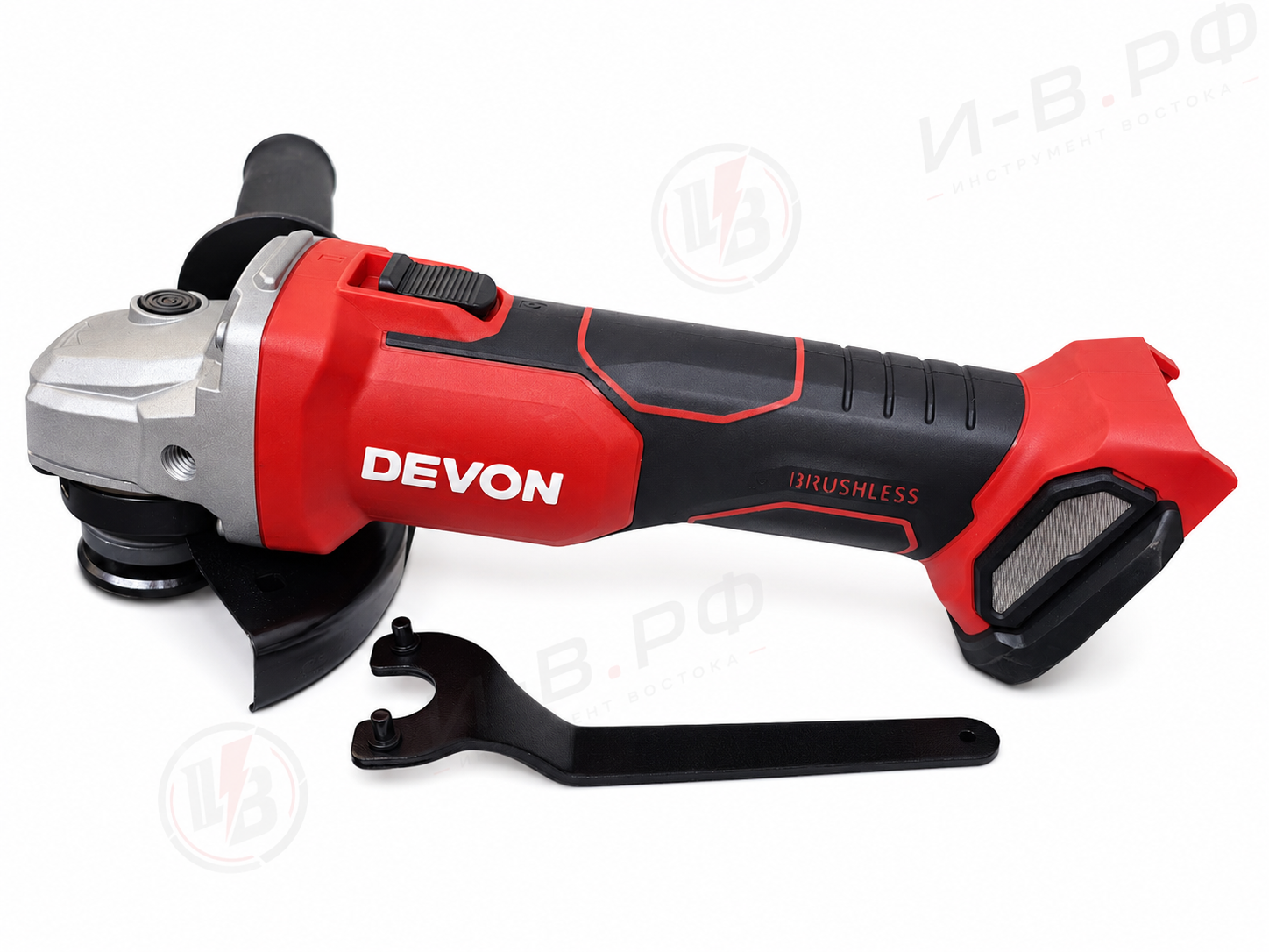 УШМ DEVON 2903-Li-20-125N, 125 мм, 9000 об/мин