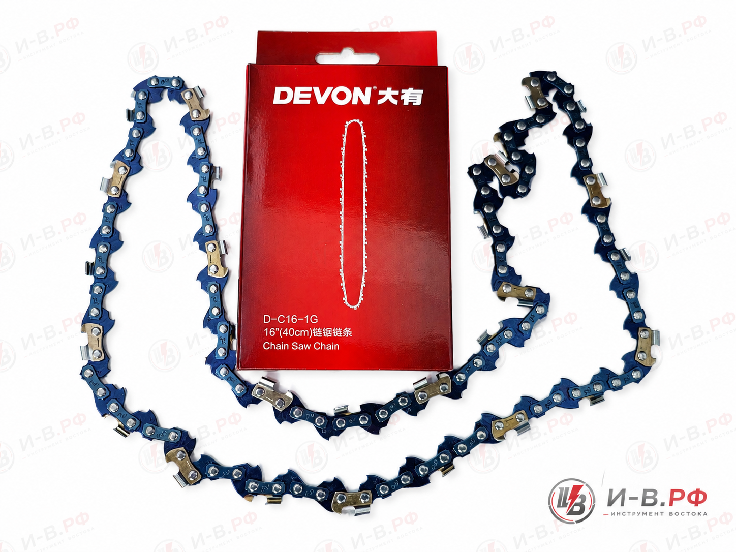 Цепь DEVON D-C16-1G, 16″, 40 см, 56 звеньев